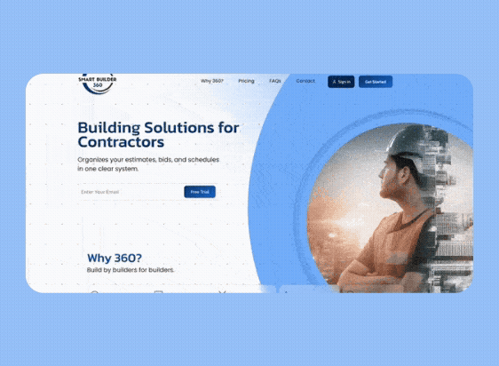 Smart Builders 360 project cover
